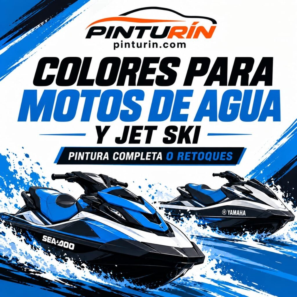 Colores para motos de agua y jet ski