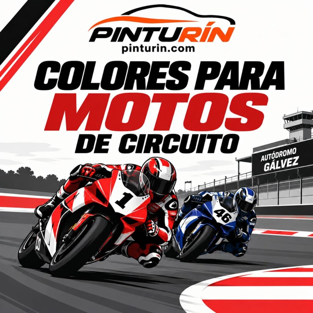 Colores para motos de circuitos