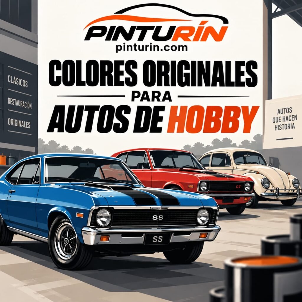 Colores originales para autos de hobby