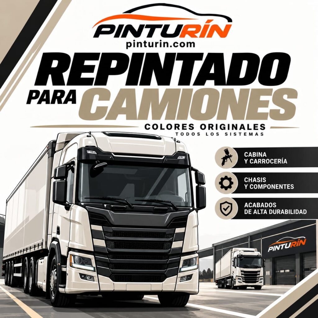 Repintado para camiones